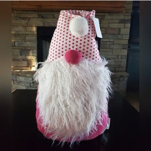 Valentines Gnome Pillow-NWT
